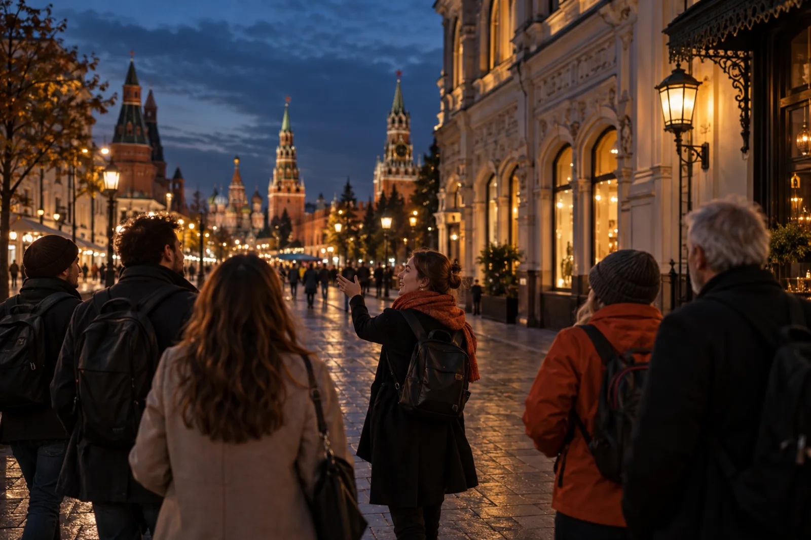 Вечерняя экскурсия по центру Москвы